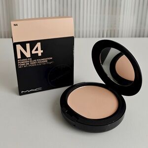 NEW MAC STUDIO FIX POWDER PLUS FOUNDATION N4 0.52oz/ 16g